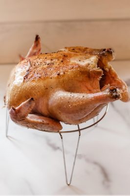 Whole Chicken on Instant Pot trivet