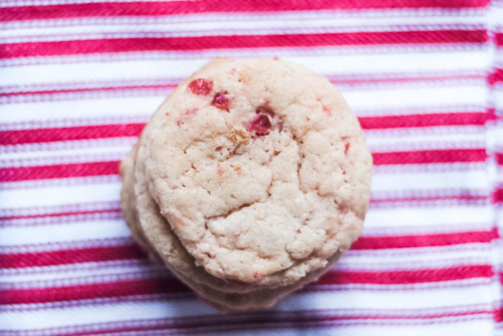 Soft & Chewy Cherry Almond Sugar Cookie Recipe