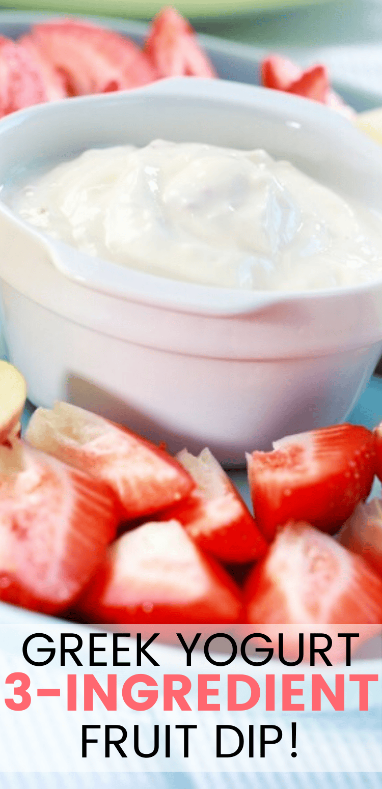How to Make the Easiest Ever Greek Yogurt Fruit Dip