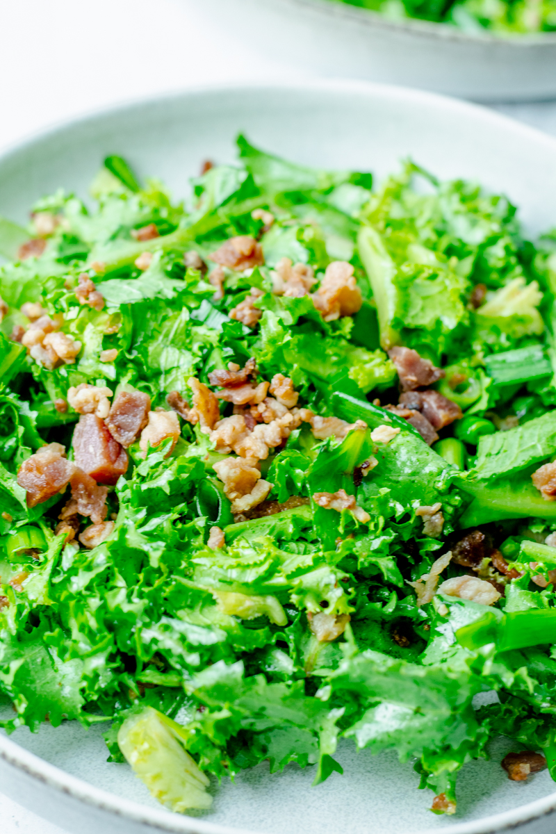 Endive Salad with Hot Bacon Dressing-image