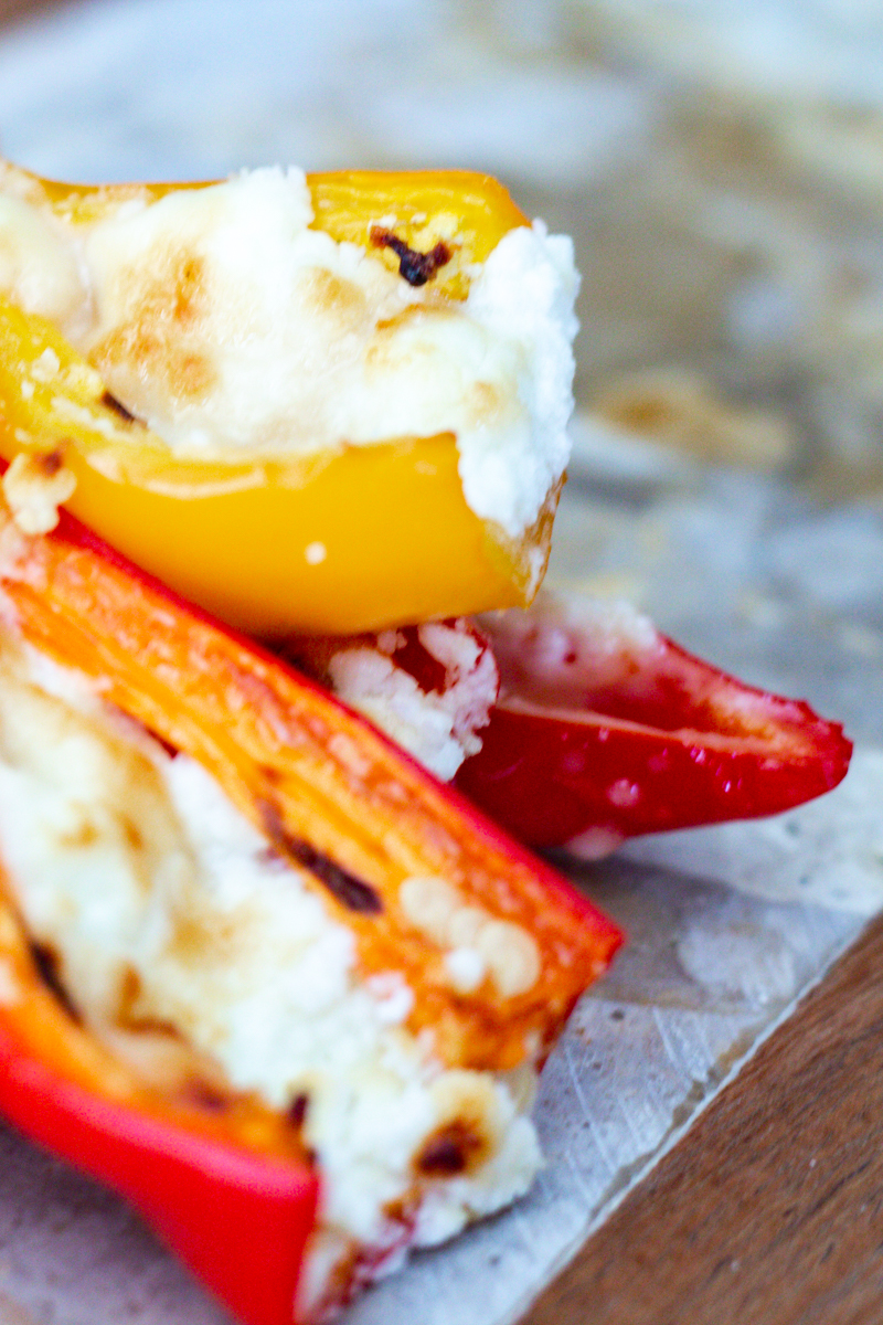 How to Make Simple Yet Impressive Honey & Goat Cheese Mini Peppers