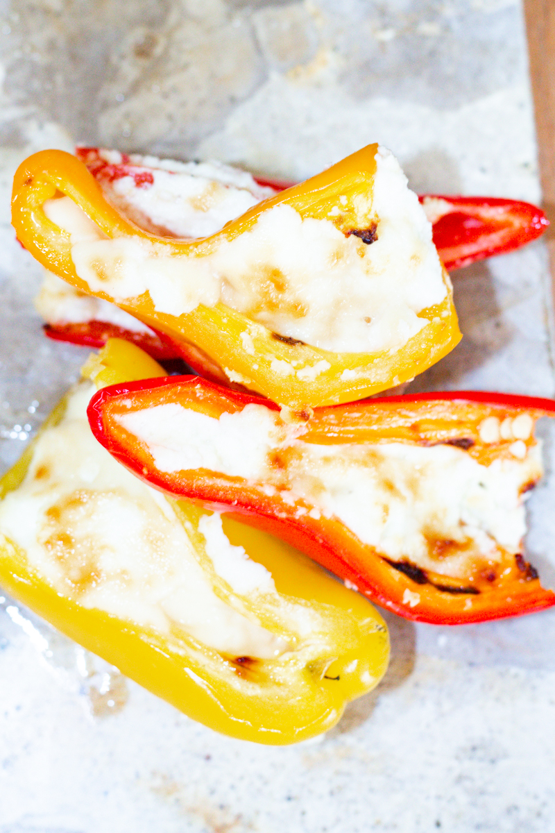 How to Make Simple Yet Impressive Honey & Goat Cheese Mini Peppers