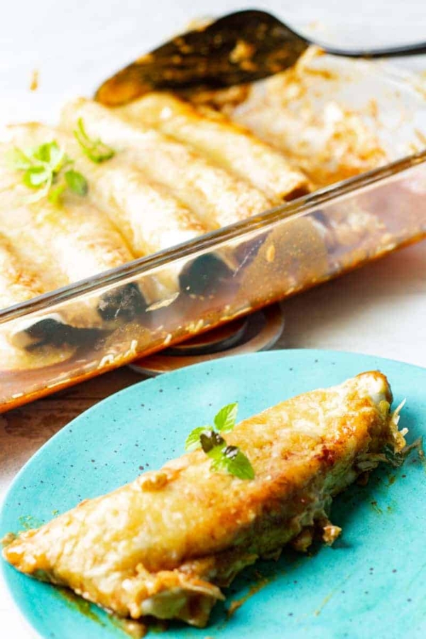 Easy KidFriendly Chicken Enchiladas Snug & Cozy Life