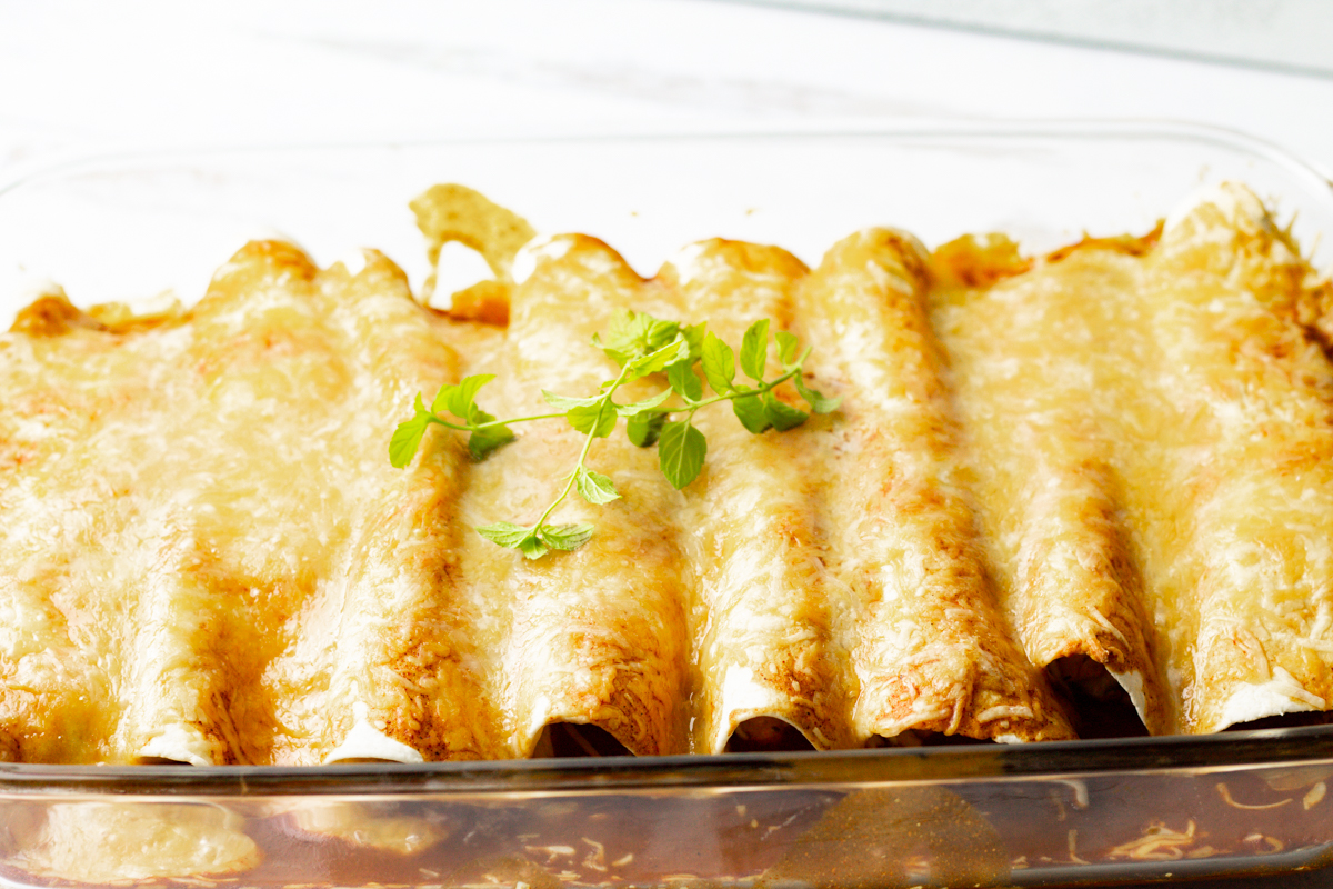 Easy KidFriendly Chicken Enchiladas Snug & Cozy Life