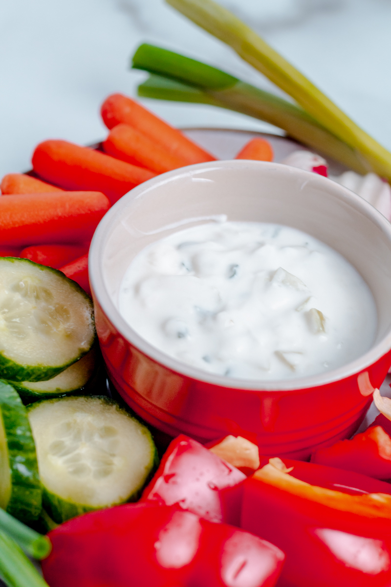Quick and Easy Greek Tzatziki Appetizer Dip