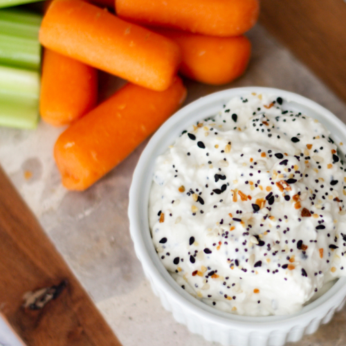 3Ingredient Everything But the Bagel Dip Recipe Snug & Cozy Life
