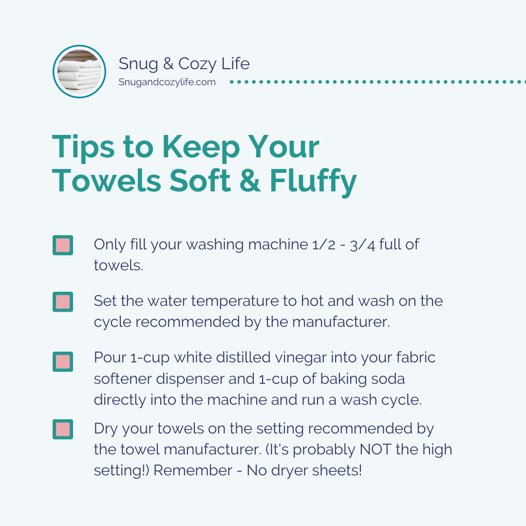 How To Keep Towels Soft Without Detergent Or Fabric Softener