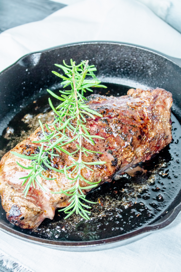 How to Make Easy Cast Iron Skillet Tri-Tip Roast
