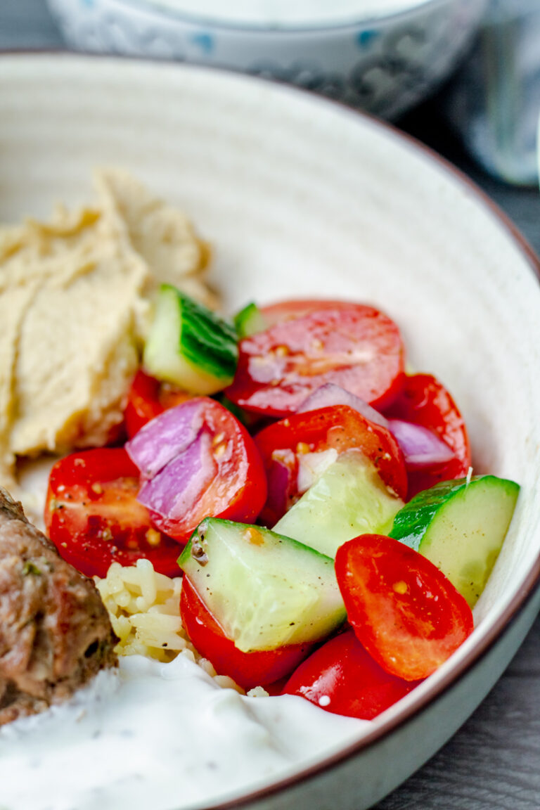 How to Make Easy and Delicious Restaurant Style Kafta (Kofta) Bowls