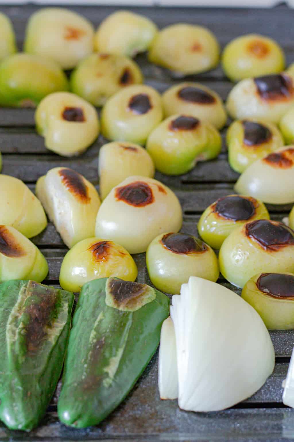 Homemade Roasted Tomatillo Jalapeno Salsa Verde Recipe