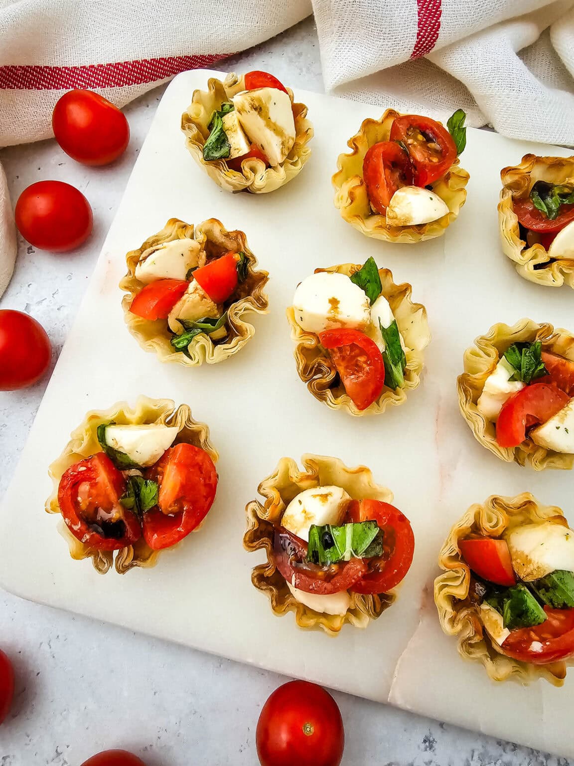 Mini Caprese Phyllo Cup Appetizer (A Fresh, Bite-Sized Favorite)